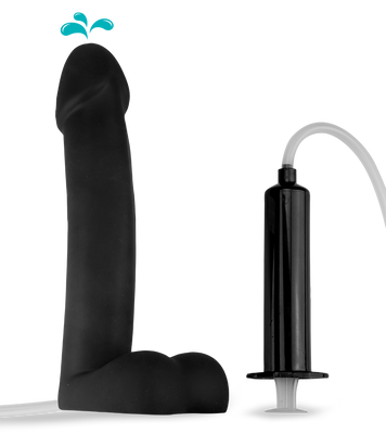 Gode éjaculateur avec seringue Wilson