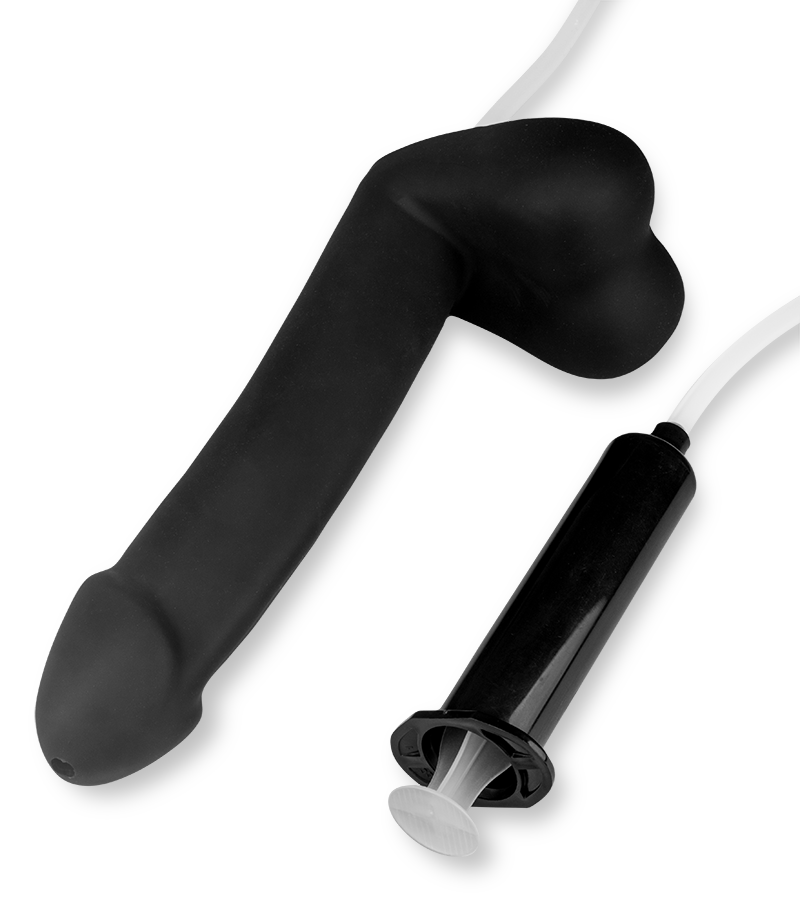 Gode éjaculateur avec seringue Wilson