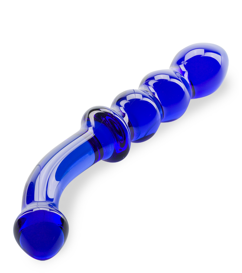 Gode en verre Blueberry