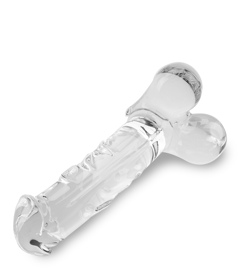 Gode en verre réaliste Henry