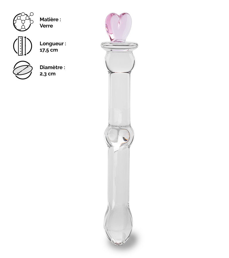 Gode en verre Sweet Heart