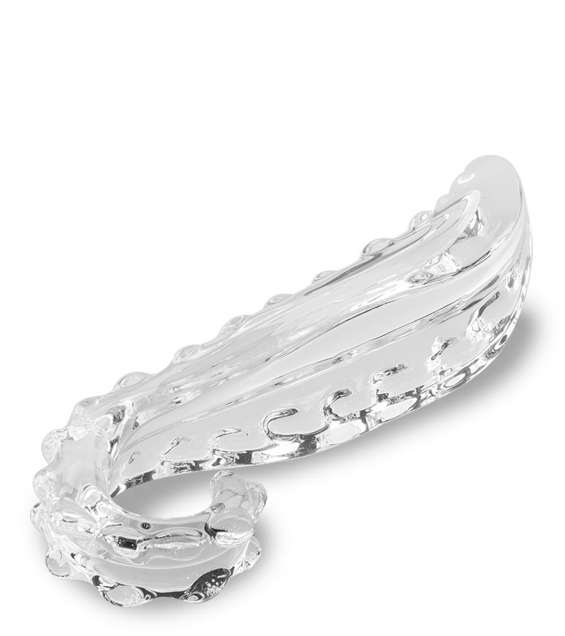 Gode en verre Tentacule