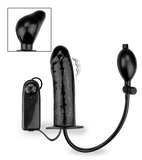 Gode gonflable vibrant à pompe