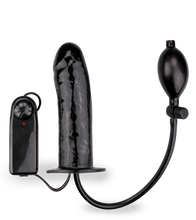 Charger l'image dans la galerie, Gode gonflable vibrant Ă  pompe