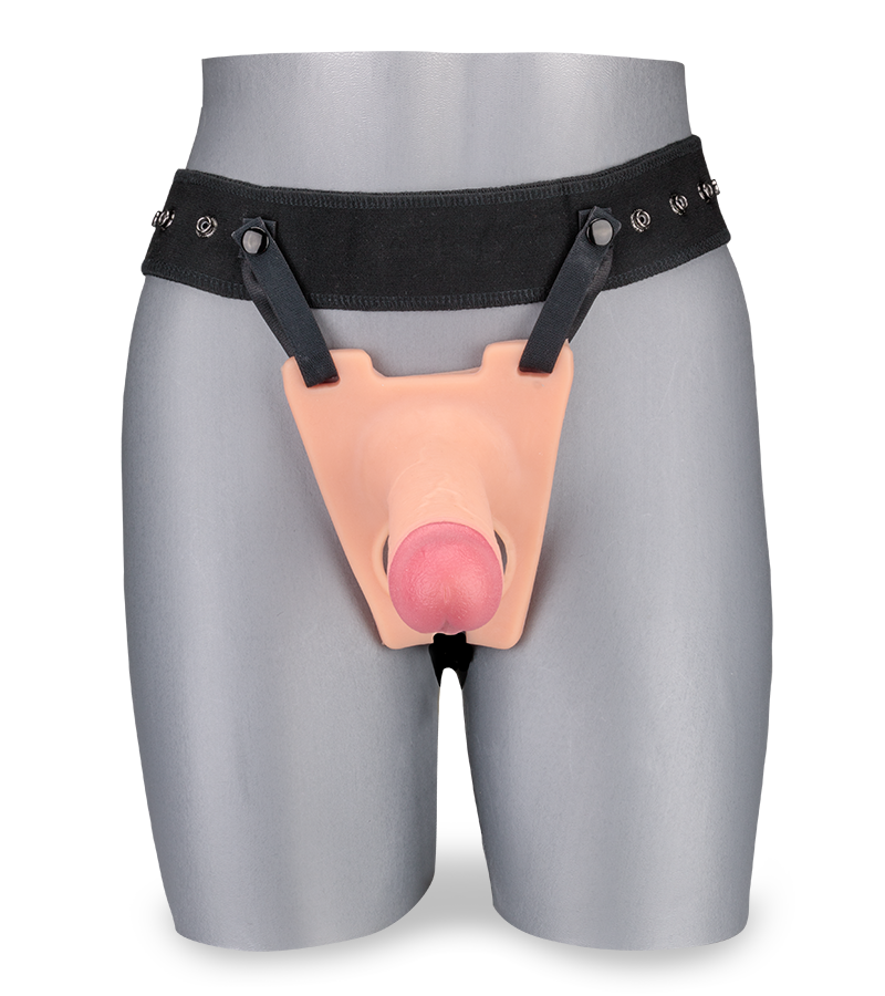 Gode harnais creux réaliste silicone