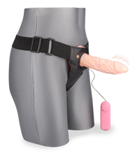 Charger l'image dans la galerie, Gode harnais creux vibrant