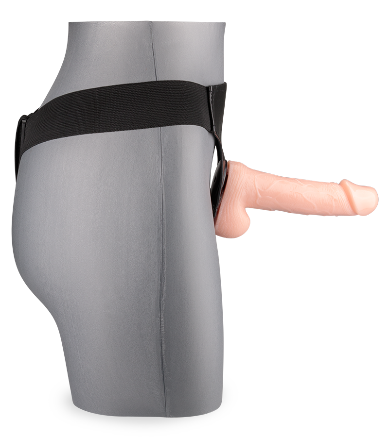 Gode harnais gros diamètre 18,0cm