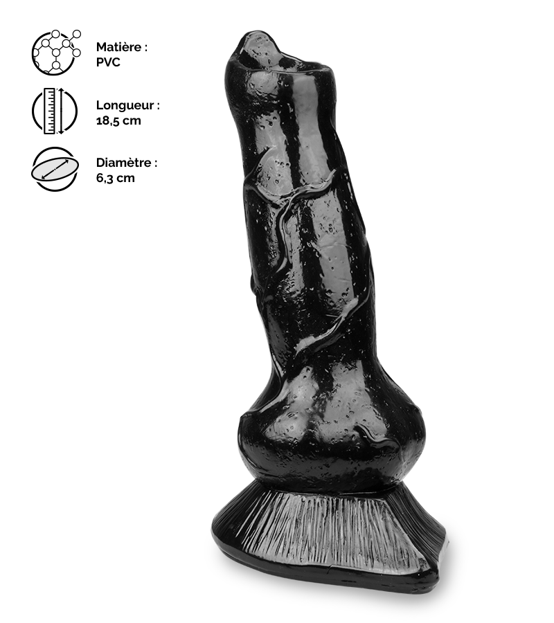 Gode PVC animal Loup