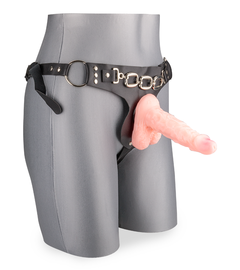 Gode réaliste harnais O-Ring