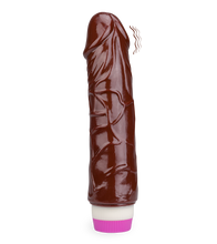 Charger l'image dans la galerie, Gode réaliste vibrant black flexible