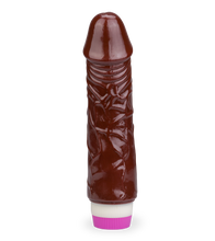 Charger l'image dans la galerie, Gode réaliste vibrant black flexible