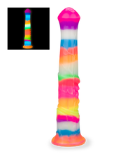 Charger l'image dans la galerie, Gode ventouse animal cheval phosphorescent