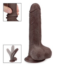 Charger l'image dans la galerie, Gode ventouse articulé 17,5 cm Real Skin