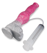 Charger l'image dans la galerie, Gode ventouse chien éjaculateur Dobermann