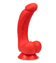 Charger l'image dans la galerie, Gode ventouse courbé silicone