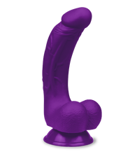 Charger l'image dans la galerie, Gode ventouse courbé silicone