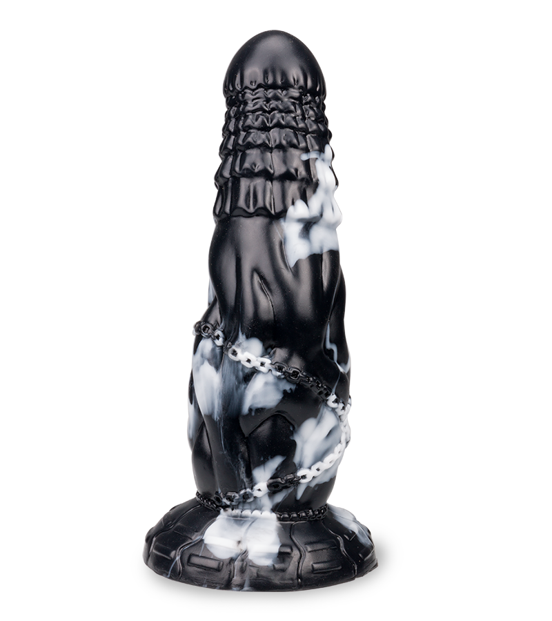 Gode ventouse dragon enchaîné 21,0cm