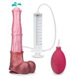 Gode ventouse éjaculateur cheval 32,0cm