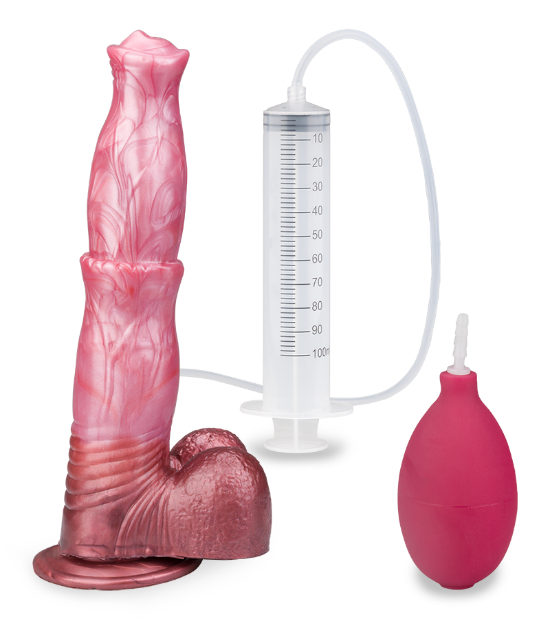 Gode ventouse éjaculateur cheval Pégasus