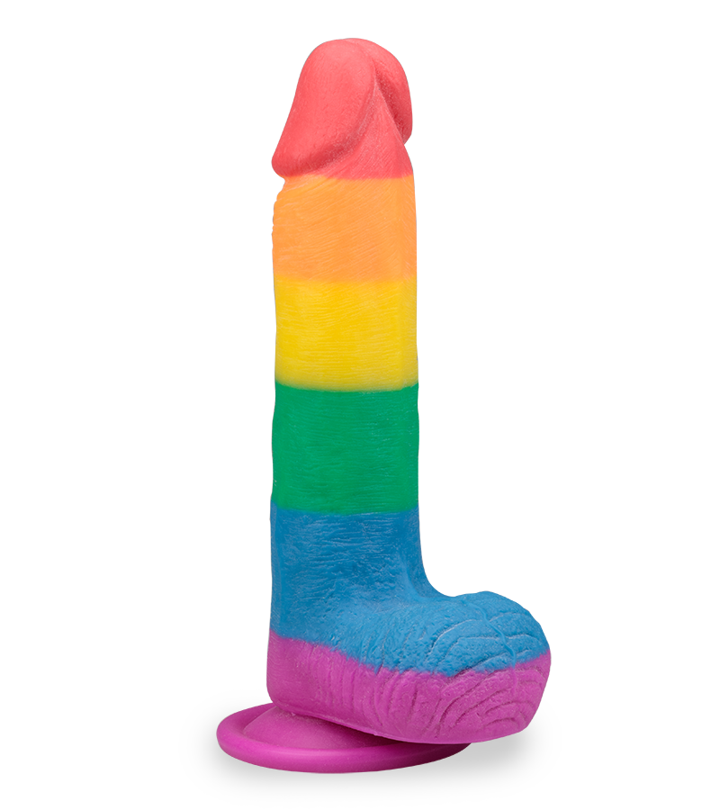 Gode ventouse réaliste 19,0cm Pride