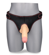 Charger l'image dans la galerie, Gode ventouse réaliste avec harnais Jupiter