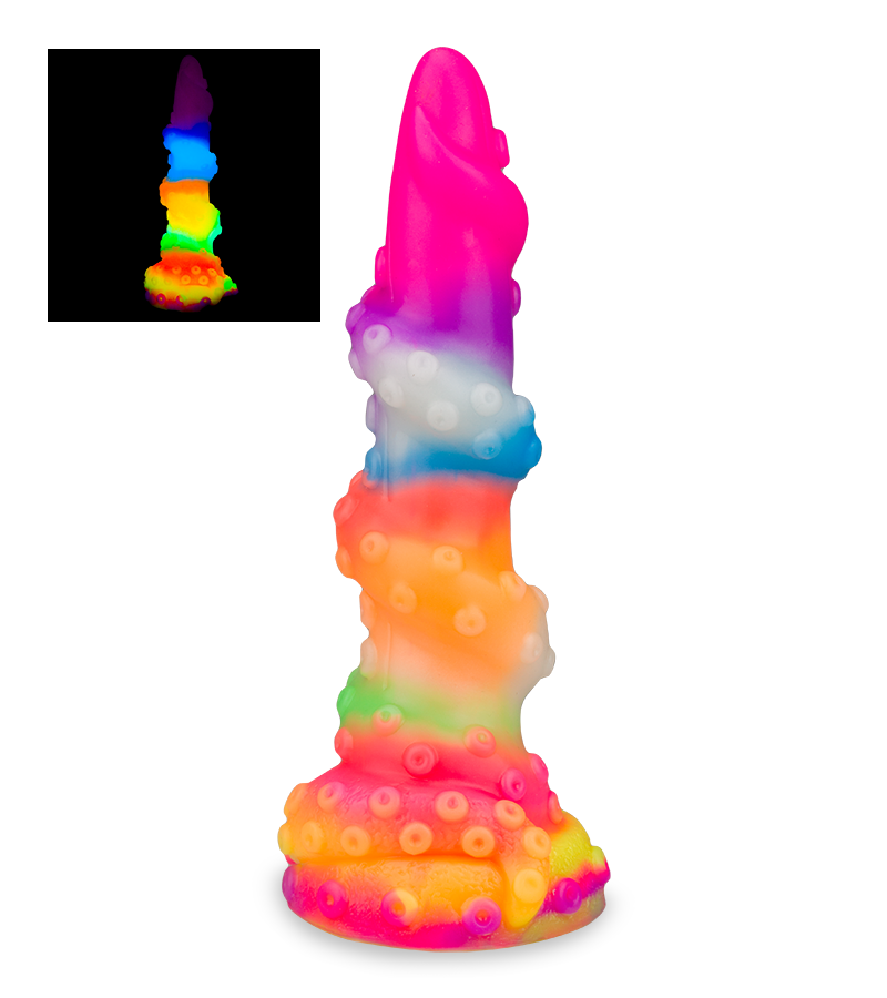 Gode ventouse tentacule phosphorescent Cthulhu