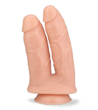 Gode ventouse XL double pénétration