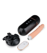 Charger l'image dans la galerie, Gode vibrant va-et-vient télécommandé avec ventouse Owen