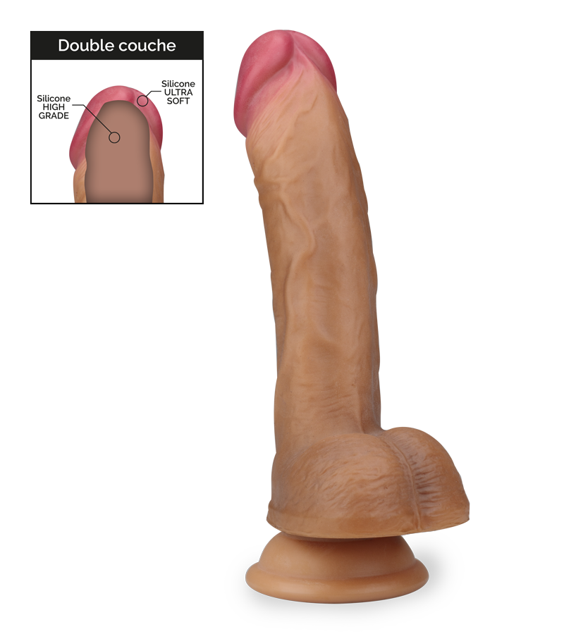 Godemichet silicone liquide Real Dick