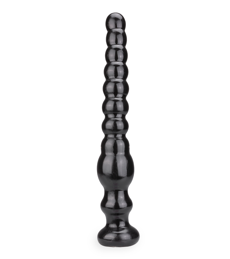 Grand plug anal chapelet avec ventouse Aventura