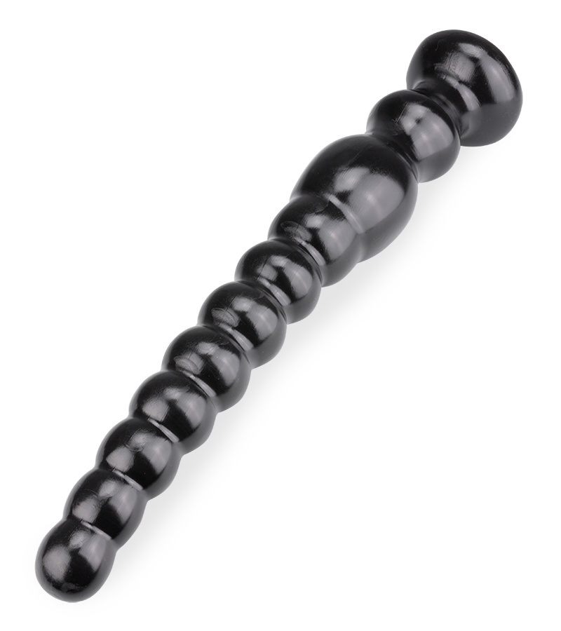 Grand plug anal chapelet avec ventouse Aventura