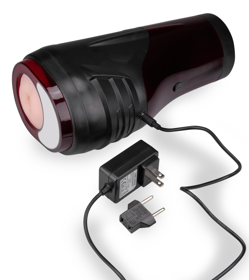 Gros masturbateur télescopique ultra puissant T-Rex