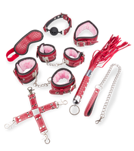 Charger l'image dans la galerie, Kit d'initiation au BDSM similicuir et fourrure