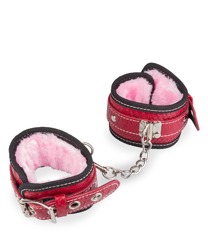 Kit d'initiation au BDSM similicuir et fourrure