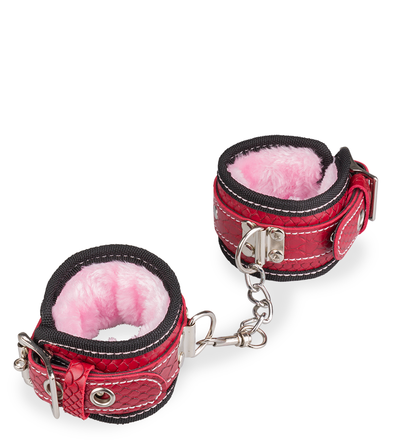 Kit d'initiation au BDSM similicuir et fourrure