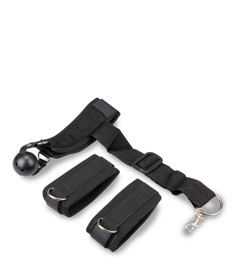 Kit soumission gag ball et menottes