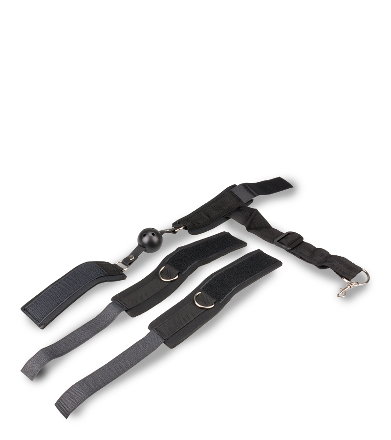 Kit soumission gag ball et menottes