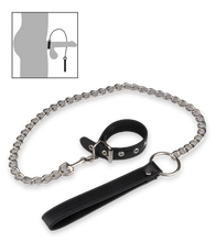 Charger l'image dans la galerie, Laisse Cuir BDSM Pour Pénis