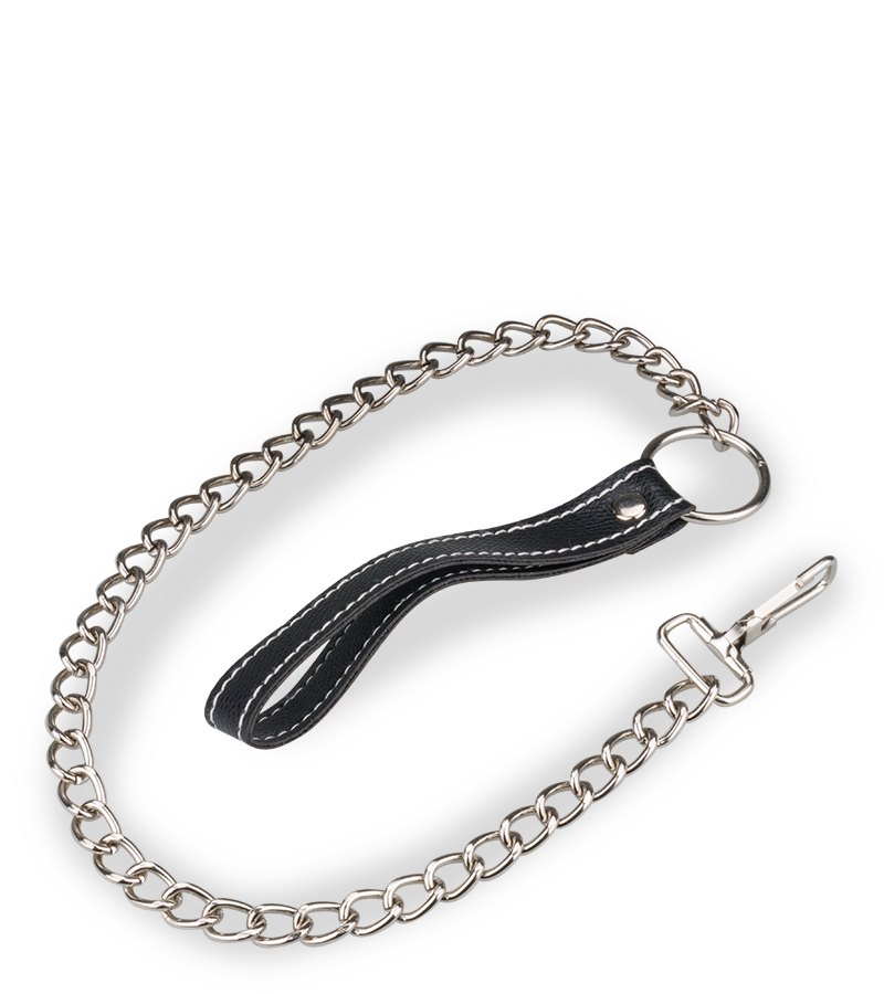 Laisse métal BDSM 78,0cm