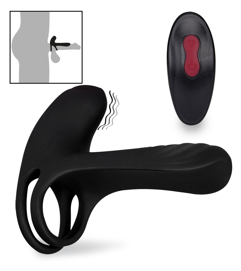 Manchon anneau vibrant télécommandé Franck