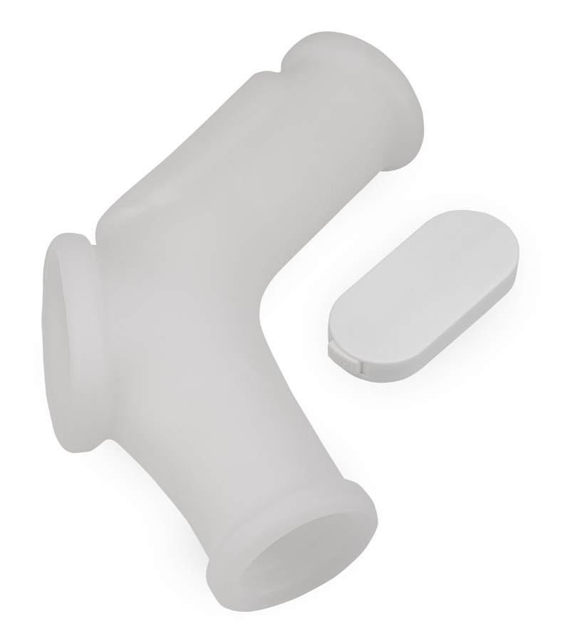 Manchon de pénis et testicules vibrant lisse Everest