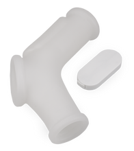 Charger l'image dans la galerie, Manchon de pénis et testicules vibrant lisse Everest