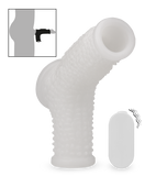 Manchon de pénis et testicules vibrant nodulé Everest