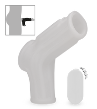 Charger l'image dans la galerie, Manchon de pénis et testicules vibrant strié Everest