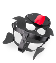 Charger l'image dans la galerie, Masque de chien en similicuir avec langue