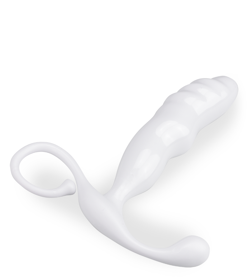 Masseur de Prostate Blanc Thor Taille L