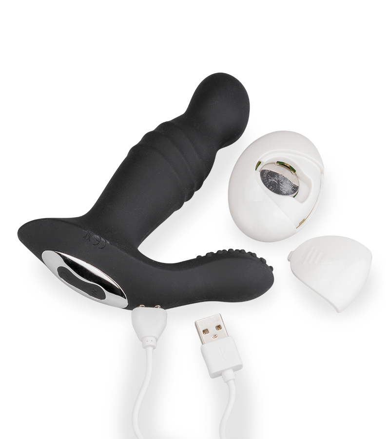 Masseur de prostate et testicules vibrant et va-et-vient Artist