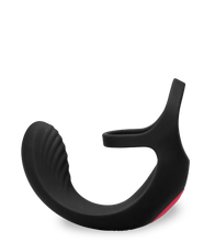Charger l'image dans la galerie, Masseur de testicules double anneau cockring vibrant Shape