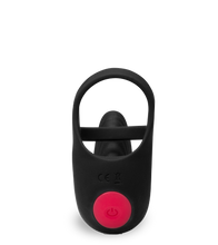 Charger l'image dans la galerie, Masseur de testicules double anneau cockring vibrant Shape