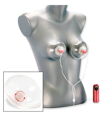Masseur stimulateur tétons rotatif